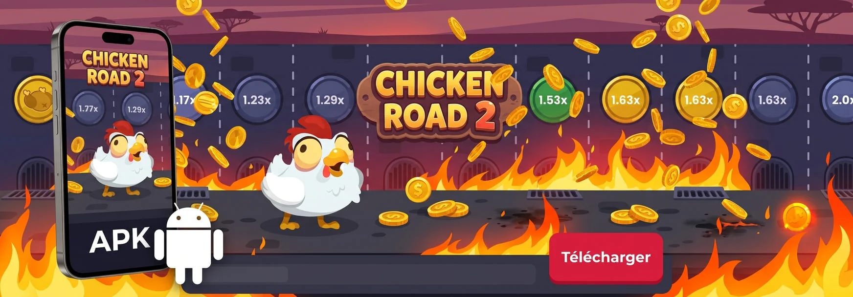chicken-road-2-sur android Télécharge Chicken Road 2 pour Android.
